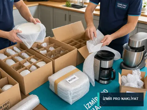 İzmir Pro Nakliyat mutfak paketleme